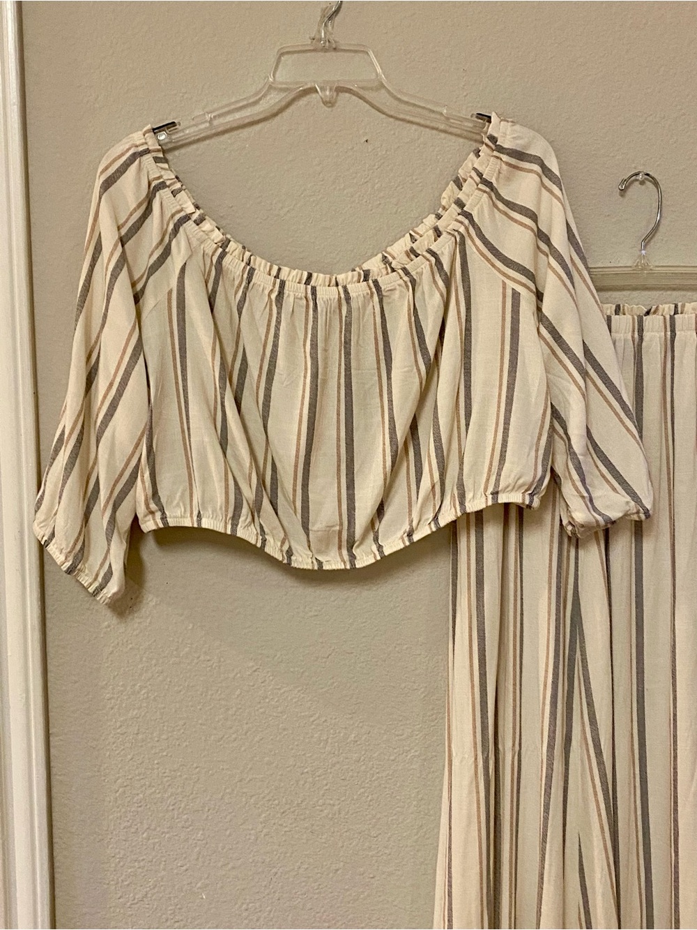 Torrid Off Shoulder Maxi Skirt Set - Top 2X - Skirt 1X - NWT! - Picture 5 of 12